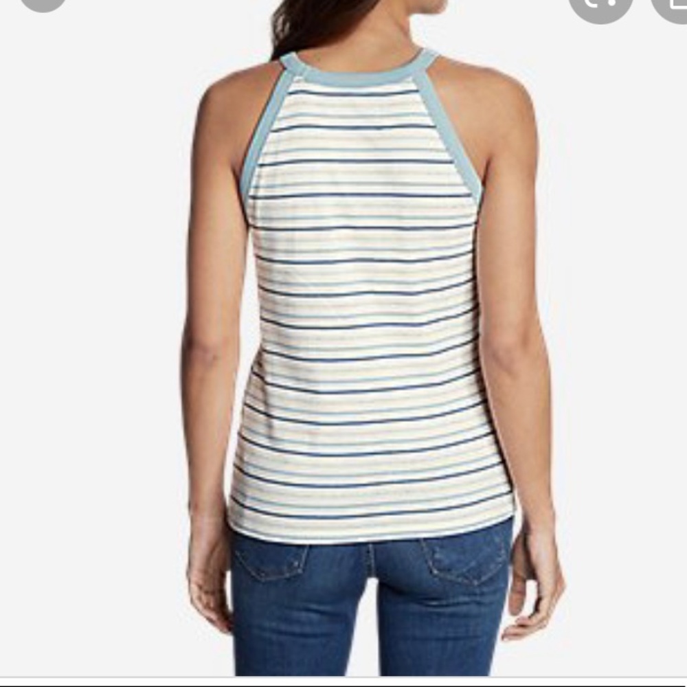 3/$18.00 🌼NWT Eddie Bauer striped halter tank top